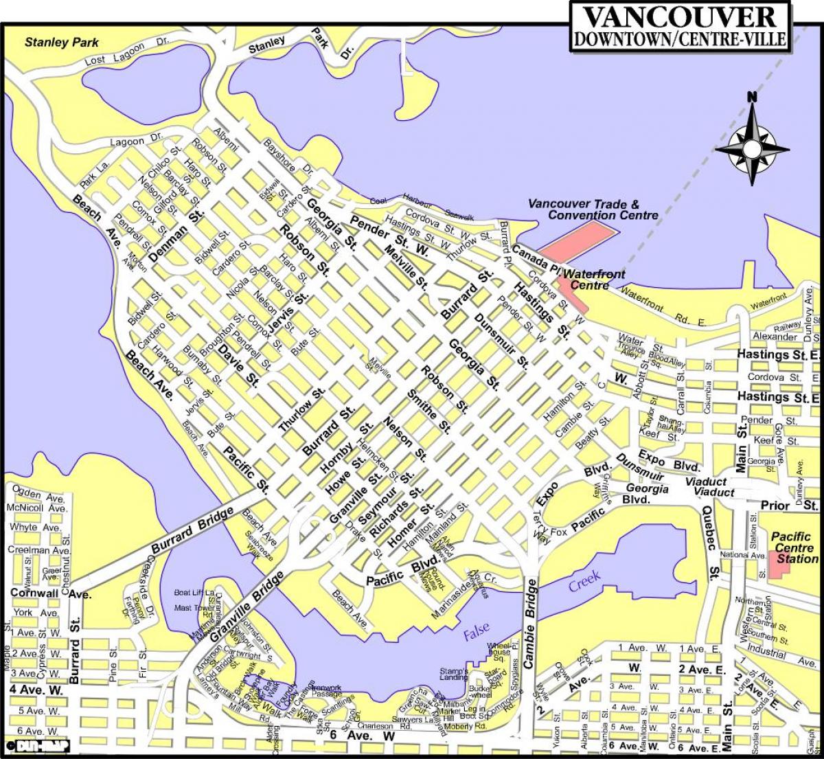 Karta Vancouver, prije krista ah.
