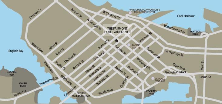Karta za vožnju Vancouver