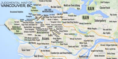 Kriva karta Vancouver, prije krista ah.
