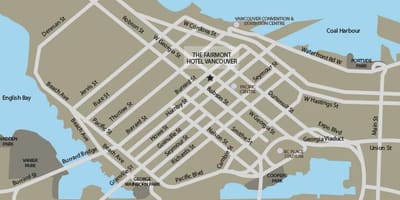 Karta za vožnju Vancouver